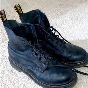Dr. Martens Black Leather Boots